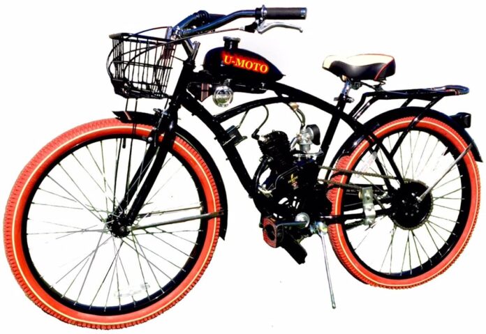bicycle with engine