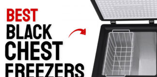 best black chest freezers