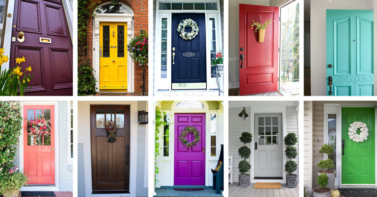Modern Exterior Doors 2024: Types, Colors and Best Ideas